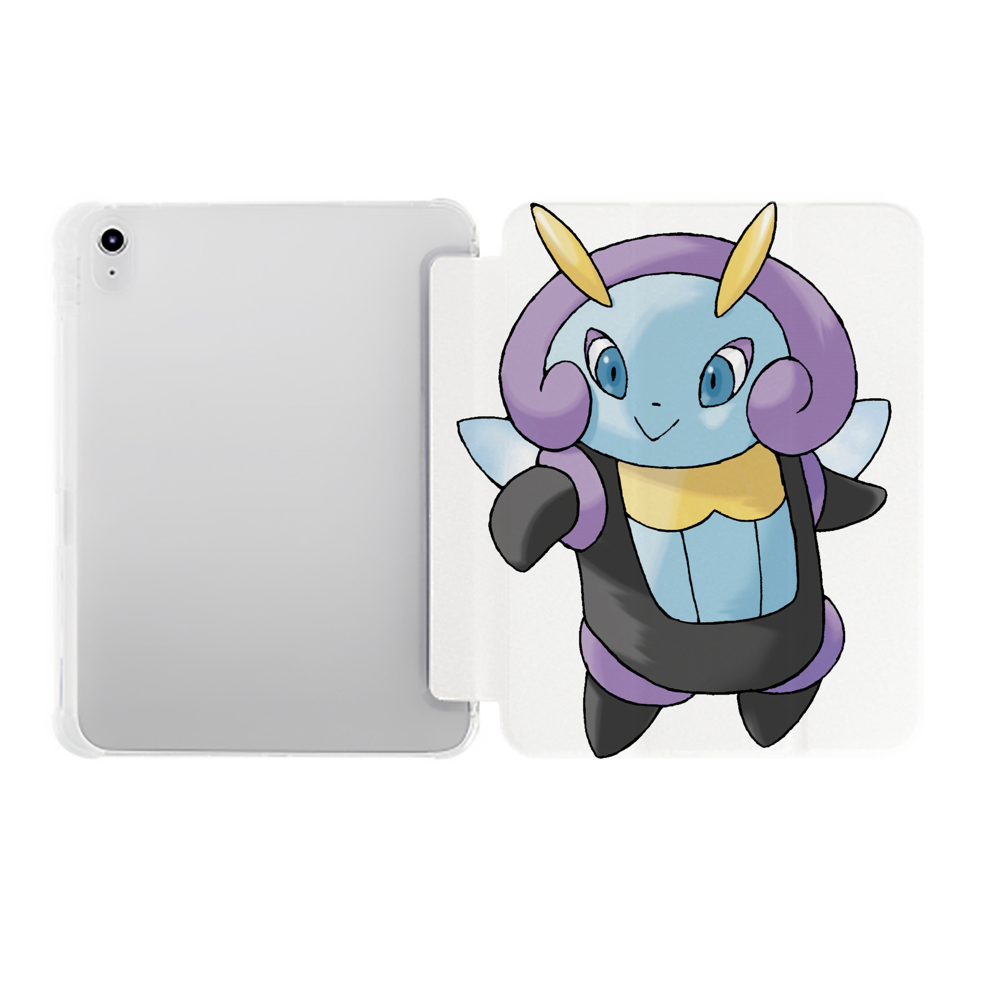 （画像用） ポケットモンスター Pokémon IPad ケース ペン収納付き 三つ折りスタンド PUレザー×シリコン 対応機種9.5/10.5/10.9インチ